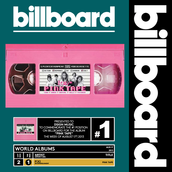 2013_billboard_F(X)_pinktape_worldalbums
